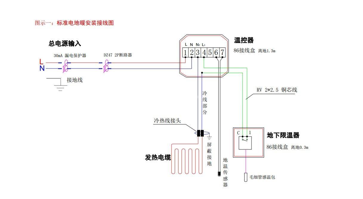 温度控制器接线方法详解教程